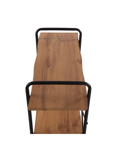 Estantería madera y metal  5 alturas