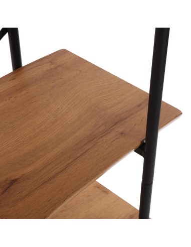 Estantería madera y metal  5 alturas