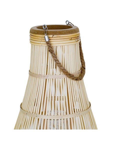 Farol de Ratán y Bambú grande