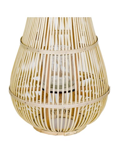 Farol de Ratán y Bambú grande