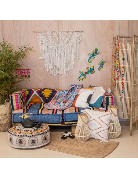 Farol de Ratán y Bambú grande