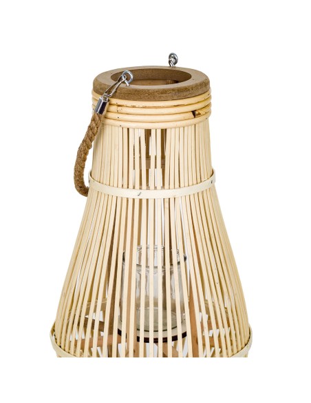 Farol de Ratán y Bambú mediano
