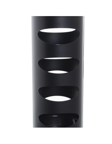 Paragüero metal negro redondo