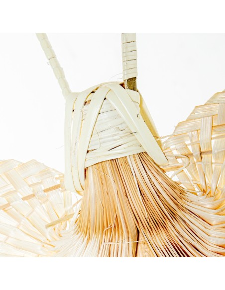 Abanico para pared Mimbre