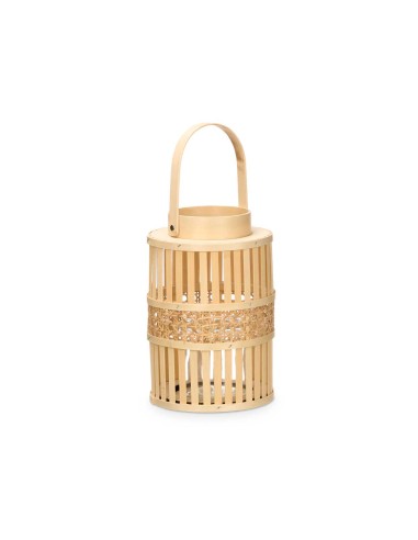 Farol de Bambú natural Grande