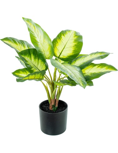 Planta artificial hojas grandes