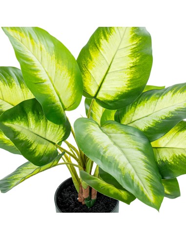 Planta artificial hojas grandes