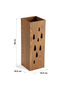 Paragüero Madera Gotas 2
