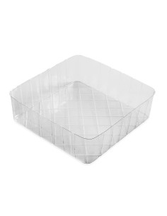 Paragüero Blanco Rulo metal