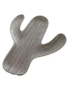 Bandeja cerámica plata cactus