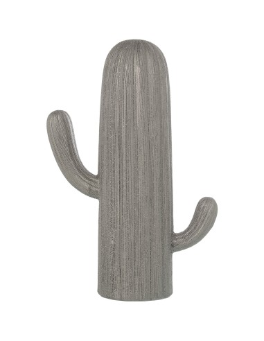 Figura cactus plata grande