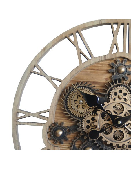Reloj de pared engranajes