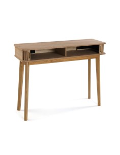 Mueble de entrada 2 cajones natural 2