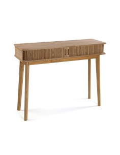 Mueble de entrada 2 cajones natural