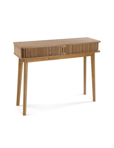 Mueble de entrada 2 cajones natural