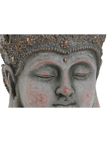 Figura pequeña de balinesa en gris