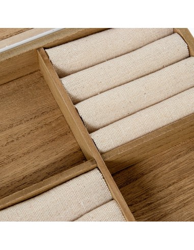 Caja joyero de madera con cajón