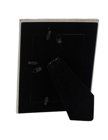 Portafotos de resina Blanco viejo P