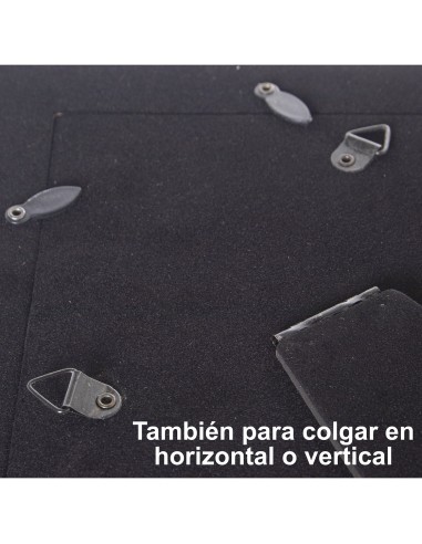 Portafotos de resina Blanco viejo P