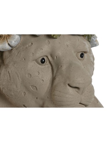 Macetero de Leona con flores