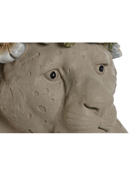 Macetero de Leona con flores