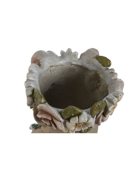 Macetero de Leona con flores