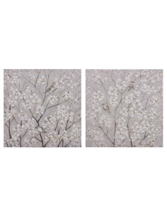 Cuadro lienzo de almendro