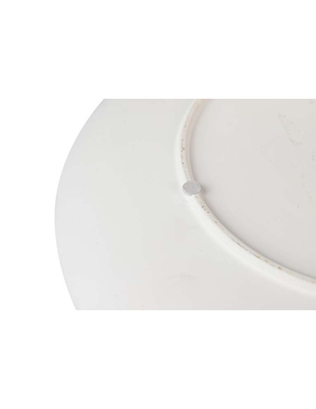 Centro de mesa resina blanco/marrón