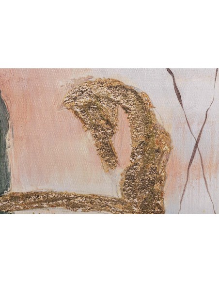 Cuadro abstracto en lienzo