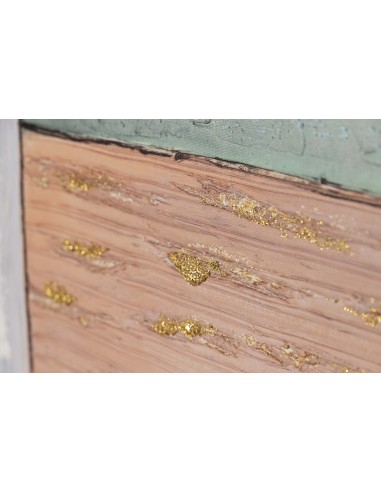 Cuadro abstracto en lienzo