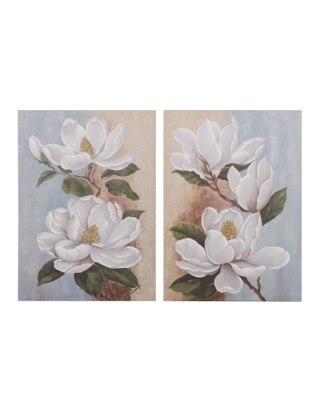 Cuadro lienzo con flores