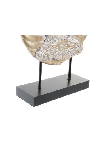 Figura buda dorado con peana