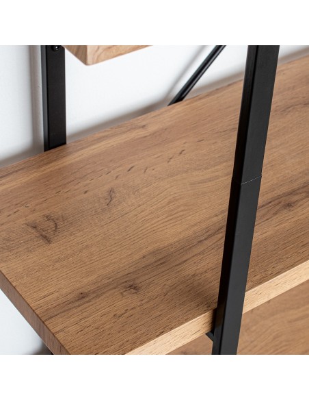 Estantería 5 baldas marrón