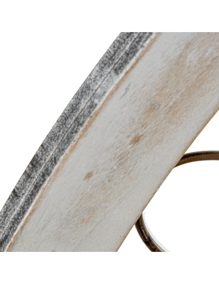 Reloj de pared madera y metal