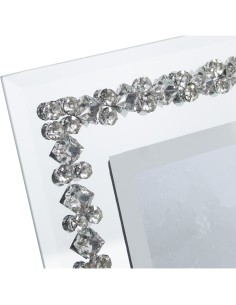 Portafoto cristal con piedras 2