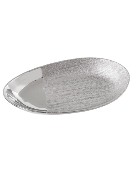 Bandeja cerámica plata