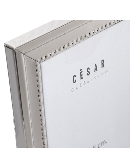 Portafoto metal plata 15*20cm