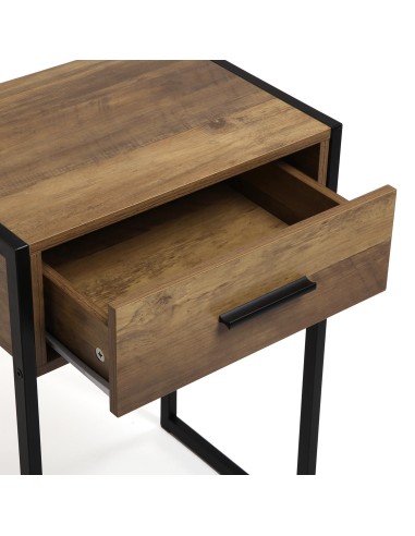 Mesita de noche industrial 1 cajón