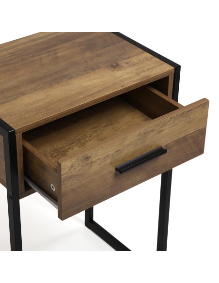 Mesita de noche industrial 1 cajón