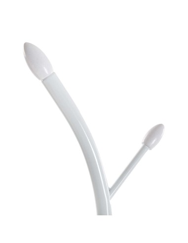 Perchero de suelo metal blanco