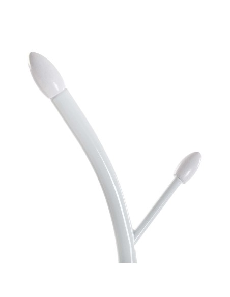 Perchero de suelo metal blanco