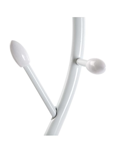 Perchero de suelo metal blanco