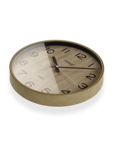 Reloj de pared madera clara 2