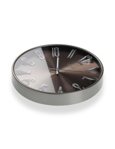 Reloj de pared plateado oscuro 2