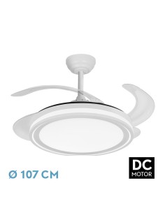 Ventilador de techo 4 aspas blanco bandido 2