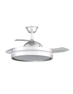 Ventilador de techo Mandarín plata 2