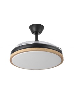Ventilador de techo Evros negro haya 2