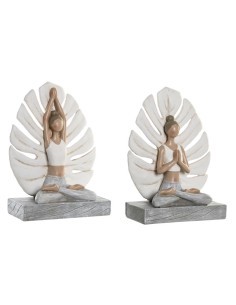 Figura resina mujer Yoga