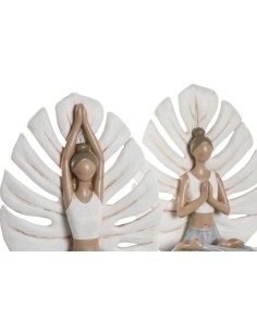 Figura resina mujer Yoga 2