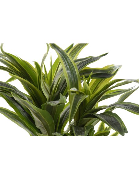 Planta artificial dracaena en verde